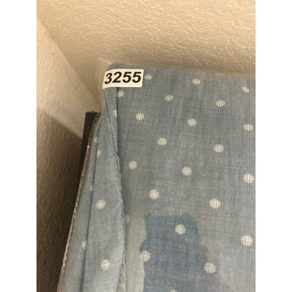 Tommy Hilfiger Women Top S Blue Chambray Dot Popover Coastal Preppy Beachy - Picture 6 of 6